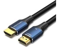 Cable HDMI Vention ALGLI 2.1 8K 3m Azul chapado en oro triple protección