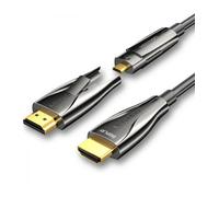 Cable hdmi vention alpbq/ hdmi macho - micro hdmi macho/ hdmi macho/ 20m/ negro