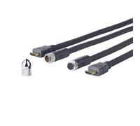 Cable HDMI VivoLink PROHDMICW7.5 - 7,5m - Soporte 4K - Conectores macho - Negro