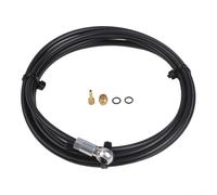 Cable hidráulico de freno de disco para bicicleta de 2000 mm para MAGURA MT4 MT4E MT5, 3 capas de aceite de alta presión con juego de accesorios, color negro