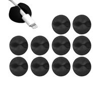 Cable Holder Clip | Magnetic Cables Holderr | Multi-Purpose Self Adhesive Silicone Desks Tidy Organizer | Charging Cord Management for Home, Office, Car and Desk
