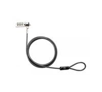 Hp bloqueo de combinación essential - cable antirrobo (negro, cerradu