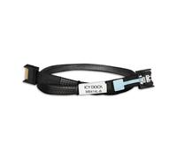 Cable Icy Dock MB412L-B Negro 500 mm Certificado UL20744