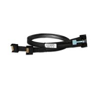 Cable Icydock MB413L-B SAS Adaptador Negro 50 cm