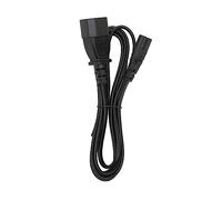 Cable IEC320 C14 a C7, Cable Adaptador de Corriente Macho a Hembra de 6 Pies, para Monitor LCD, Adaptador de Corriente para Computadora Portátil, Lámpara de Escritorio, Altavoz,