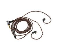 Cable IEM, 2 Pines 0.78 Mm DE 3.5 Mm AGUDA DE REEMPLACIÓN DEL ANGUELA RETO RETO REEMPLAZO Cable con Cable IEM IEM DE Micrófono con Cable DE Micrófono IEM DE Micrófono para AS10 AS06 ZST ZS3 ES4