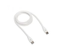 Cable Iggual USB-C USB-C Quick Charge 3.0 100cm Blanco