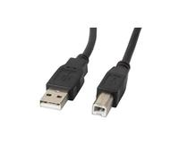 CABLE IMPRESORA LANBERG USB MACHO/USB MACHO FERRITA 1.8M NEGRO