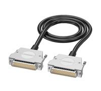 Cable industrial de 50 pines D macho hembra con blindaje DB50Pin línea de extensión de alambre de grado de datos