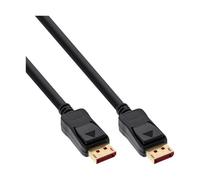 Cable InLine® DisplayPort 1.4, 8K4K, negro contactos dorados, 2 m