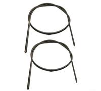 Cable interior flexible del eje del conductor de 1,23 m para modelos de desbrozadora, accesorio de recortadora de césped con extremos cuadrados de 5 mm y 6 mm en diagonal, para un mantenimiento