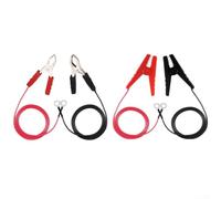 Cable inversor de valla eléctrica de repuesto con clips de cocodrilo para conexiones de sistema de valla eléctrica fiables y estables adecuadas para agricultura, mascotas y vallas de seguridad