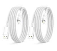 Cable iPhone 1M Certificado MFi, 2Pack Cable Cargador iPhone Cable USB Lighting Nylon Trenzado iphone Charger cable Cabo para iPhone 14/13/12 Mini/11 Pro Max/SE/XR/XS/X/SE/8/7/6 Plus/5/5S, iPad