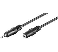 Cable jack 2,5 stereo macho a jack 2,5 stereo hembra 2m