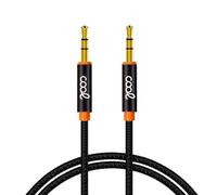 Cable jack 3.5 mm a jack 3.5 mm cool audio-audio nylon negro (1m)