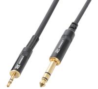 Cable Jack 3.5mm Estéreo Macho - Jack 6.35mm Estéreo Macho (3 mts) - Power Dynamics CONNEX