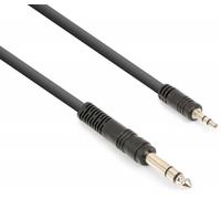 Cable Jack 3.5mm Estéreo Macho - Jack 6.35mm Estéreo Macho (3 mts) - VONYX
