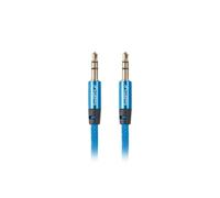 Cable Jack 3,5mm Lanberg 2m Azul Macho/Macho