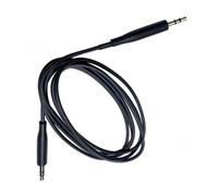 Cable Jack De 3,5mm A 2,5mm Macho A Macho, Conector Macho De 2,5mm, Cable Auxiliar Estéreo, Conector De 3,5mm A 2,5mm For OE2/700 QC45 35 25(Black)