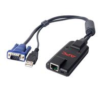 Cable KVM APC by Schneider Electric USBVM Negro D-Sub USB RJ-45