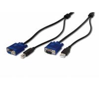 Cable kvm combo usb 1,8m