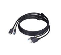 StarTech.com - Cable KVM HDMI y USB 3.0 5Gbps de 1,8m - 4K 60Hz - Cable Combo HDMI 2.0 y USB para Switch Conmutador KVM