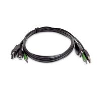 Cable KVM StarTech DisplayPort 1,8m USB 2.0 Audio 3.5mm Compatible KVM