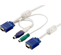 Cable KVM VGA + PS/2 (18 m) - LEVEL ONE