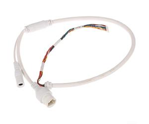 Cable LAN Ethernet 10 Pin 10 Core con conector RJ45 para alimentación PoE y transmisión de datos para cámaras IP de red Hikvision tipos de cúpula hemisférica 67Cm