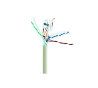 Cable LAN Gembird CAT6 FTP 100m blindado CCA sólido gris categoría 6
