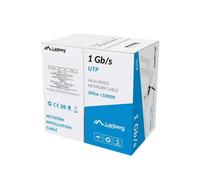 CABLE LAN UTP 1GB/S 305M CABLE APROX NEGRO LCU6-10CC-0305-BK