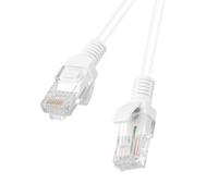 Lanberg pcu6-10cc-0500-w cable de red blanco 5 m cat6 u/utp (utp)