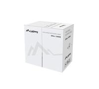 Bobina cat.6 lanberg utp 305m rj45 solid cobre fluke tested awg24 gris