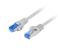 Cable Lanberg Cat6a S/FTP LSZH de 20m en Gris - Fluke Passed