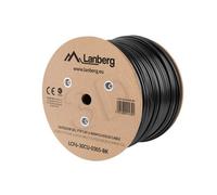 Cable de red Lanberg LCF6-30CU-0305-BK 305m Cat6 Negro