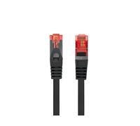 Latiguillo rj45 lanberg cat.6 ftp 1m negro