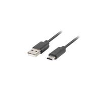 CABLE LANBERG USB C MACHO A USB A 3.1 MACHO 1.8M NEGRO