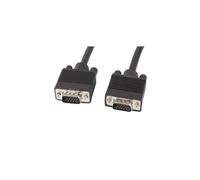 Cable Lanberg VGA M-M blindado con ferrita 10m negro