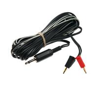 Cable largo con clavijas de 2 mm - E-Stim Systems - 4 metros de longitud