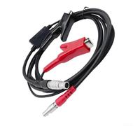 Cable LE52X de alimentación externa para clips de cocodrilo, cable conector de radio a batería de 5 pines, compatible con receptores GPS S82 S86 y escudo del Pacífico para PDL HPB para un externo