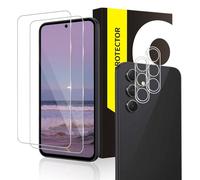 Cable Leader 2 + 2 protectores de pantalla para Samsung Galaxy A54 5G, HD, antihuellas y antiarañazos, protector de pantalla para Samsung A54, borde preciso 2.5D, irrompible, protector de pantalla A5