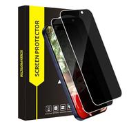 Cable Leader 2 Pack Vidrio Templado para iPhone 17 Pro Max 5G (6,9 pulgadas), 2,5D Redondo Spy Cristal Protección, 9H Dureza Resistente, Sin Burbujas, HD Sensibilidad iPhone 17 Pro Max Anti Espía