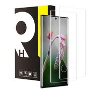 Cable Leader 2 protectores de pantalla para Samsung Galaxy Note 10 Plus, cristal protector de pantalla de dureza 9H, irrompible, borde 3D, sin burbujas, alta sensibilidad, HD Note 10 Plus