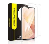 Cable Leader 2 unidades para Galaxy S23 5G Protector de pantalla, 2.5D Funda amigable HD Clear Alta Resolución Sensitive Touch 9H Dureza Libre de arañazos Parachoques para S23 Protector de Pantalla