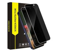 Cable Leader de cristal templado para iPhone 17/17 Pro 5G (6,3 pulgadas), 2,5D borde redondo Spy Protector de pantalla, 9H Dureza resistente, sin burbujas, 2 Pack HD Sensibilidad iPhone 17 Pro Anti