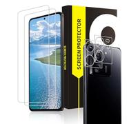 Cable Leader Protector de pantalla para Xiaomi 13T/13T Pro 5G, 2 + 2 | Dureza 9H, antiarañazos, sin burbujas de aire, antihuellas, borde 2.5D, alta sensibilidad, para mi 13T protector de pantalla