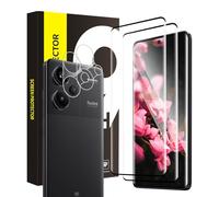 Cable Leader Protector de pantalla para Xiaomi Redmi Note 13 Pro Plus 5G, dureza 9H, cristal protector de pantalla 3D sin burbujas, 0,33 mm Sensitive Touch, 2+2 HD Redmi Note 13 Pro Plus Protector de