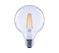 Cable LED, E27, 806lm relleno. amp. glbe, G95 60W, transp., blc chd
