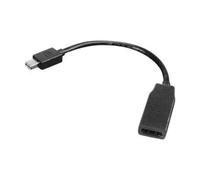 Cable Lenovo 0B47089 Mini DisplayPort a HDMI 0,2m Macho/Hembra Negro