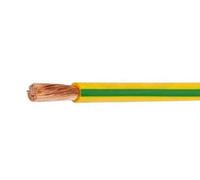 Cable libre de halógenos H05Z-K 1x1 amarillo verde/100m 52891